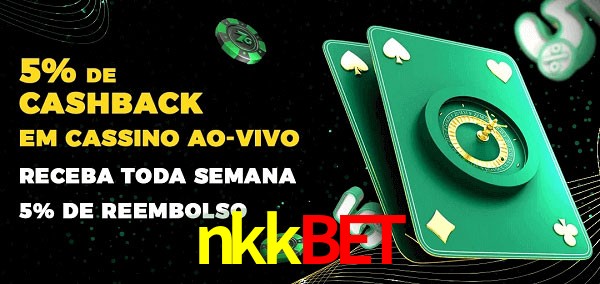 Promoções do cassino ao Vivo nkkbet